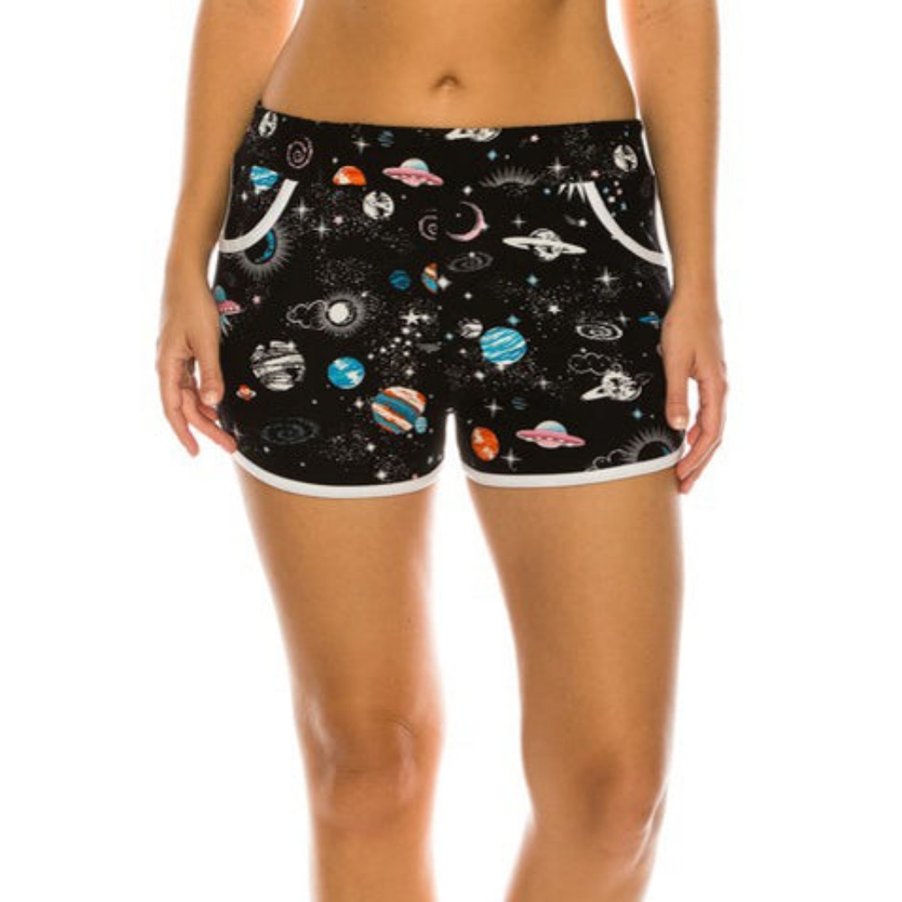 Large Cosmic Booty Shorts